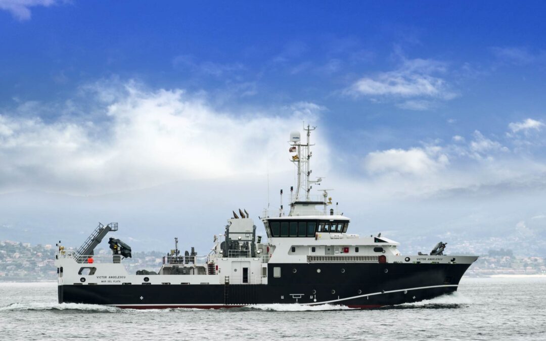 El buque «Mar Argentino» esta terminado y listo para incorporarse a la flota del INIDEP