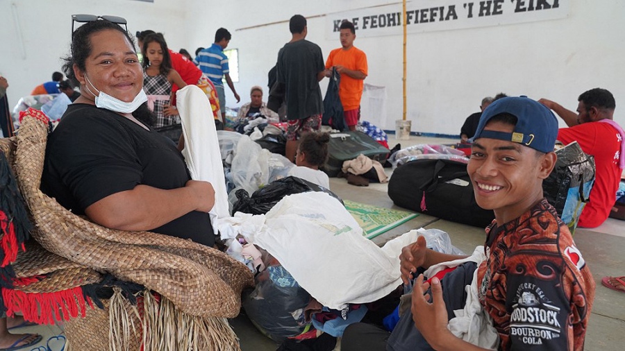 Brote de coronavirus en un buque que lleva ayuda humanitaria a Tonga