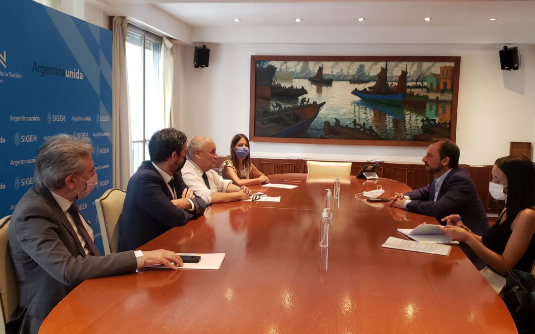 Carlos Montero y Ariel Sujarchuk refuerzan los mecanismos de control de la Vía Navegable