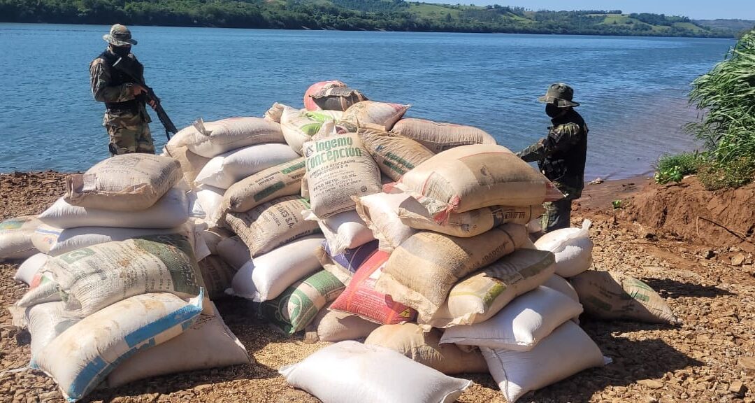 Prefectura secuestró más de 6 toneladas de soja en Misiones