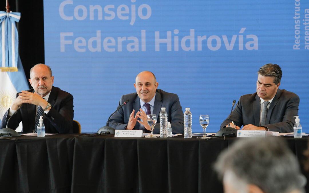 «De acá va a surgir la Hidrovía de los próximos 20 años», dijo Guerrera