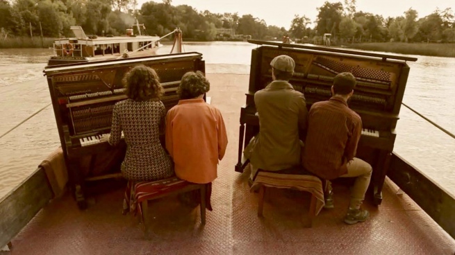 Son pianistas y están unidos por los sonidos del Paraná