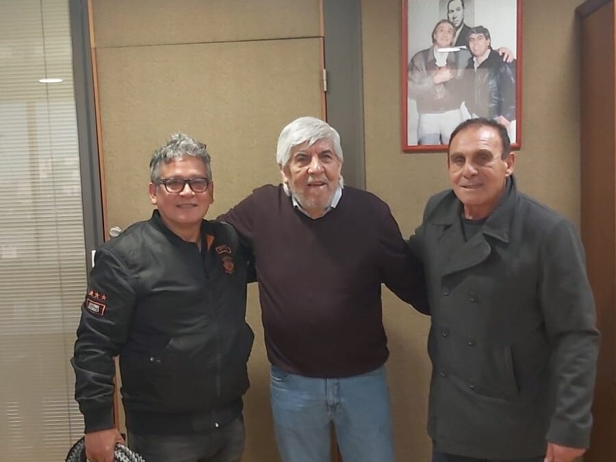 Hugo Moyano recibió a Portuarios Zona Norte