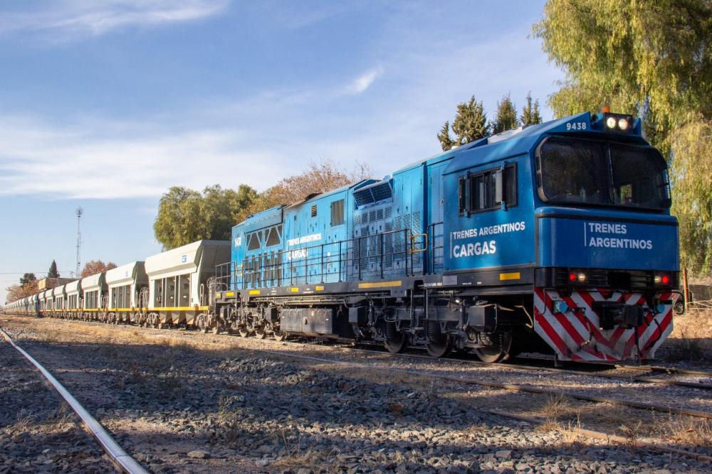 El ferrocarril transportó en julio más de 860.000 toneladas y alcanzó un nuevo récord