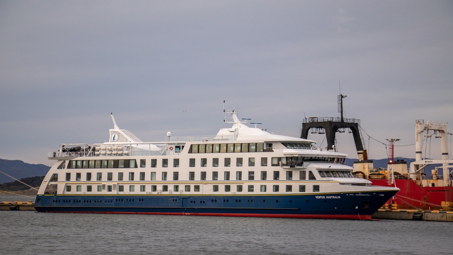 Un barco chileno abrió una «temporada récord» de cruceros en Ushuaia