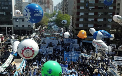 Luego de la masiva movilización de los estudiantes el miércoles movilizan los trabajadores contra Milei